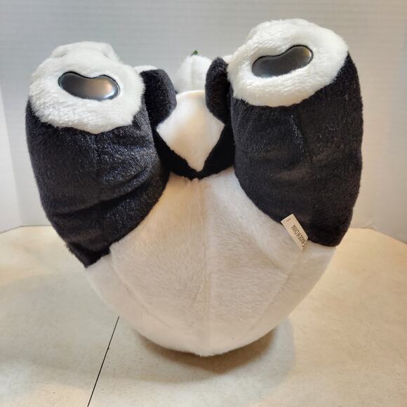 Panda Bear Plush Stuffed Animal 12" Holding Baby with Bamboo Plushy Stuffy - Picture 15 of 16